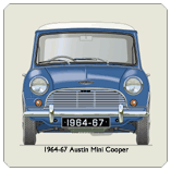Austin Mini Cooper 1964-67 Coaster 2